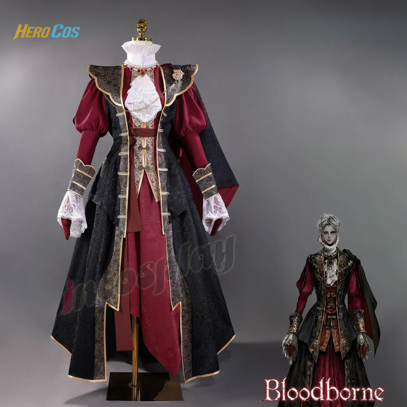 Bloodborne Cosplay Prop - Kostium Cosplay Krzemienia, służącego Czarnego Krwi,