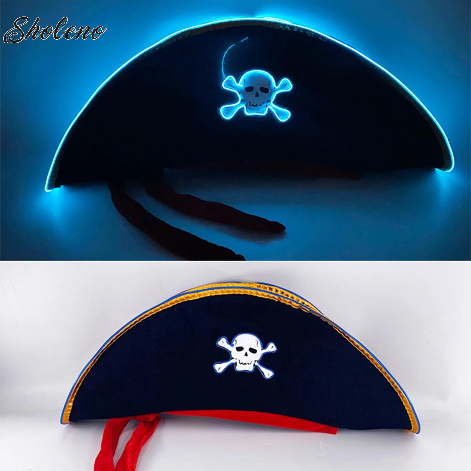 Cosplay Prop Pattern - Kapelusz Pirata z Motywem Czaszek dla