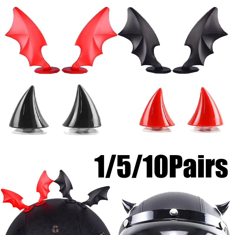 Cosplay Bat Prop - ﻿ Dekoracja na kask motocyklowy na