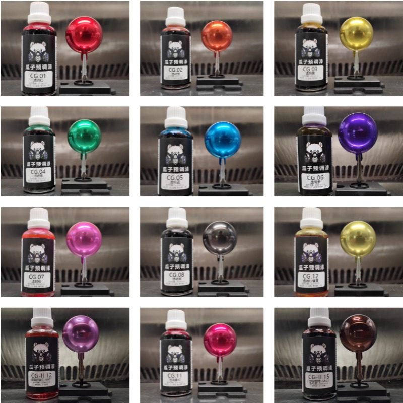 Metallic Spray Paint - Butelka 50 ml Seria CG Gotowa