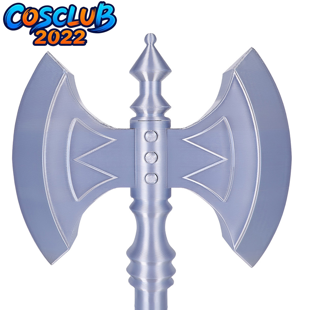 Cosplay Prop Axe - Ozdoba Cosplay Męska Siekiera Bojowa Rekwizyt