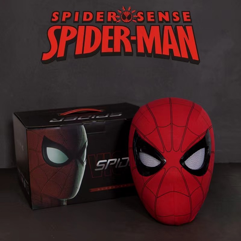 Cosplay Fire Prop - Maska superbohatera/kask Spider-Mana, przebranie za postaci