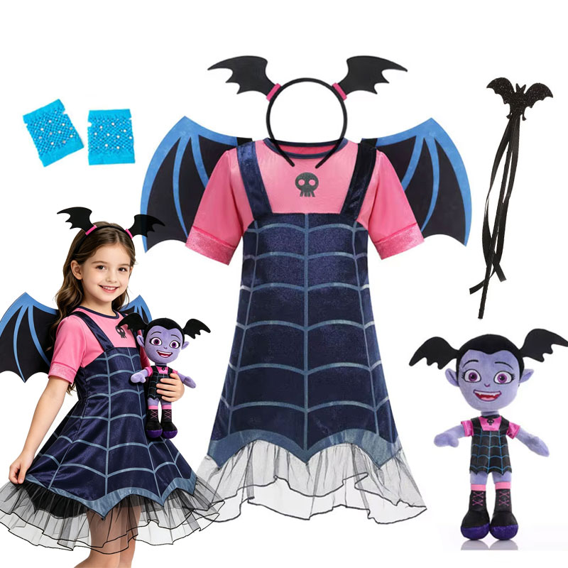 Cosplay Bat Prop - Kostium na Halloween dla dziewczynek –