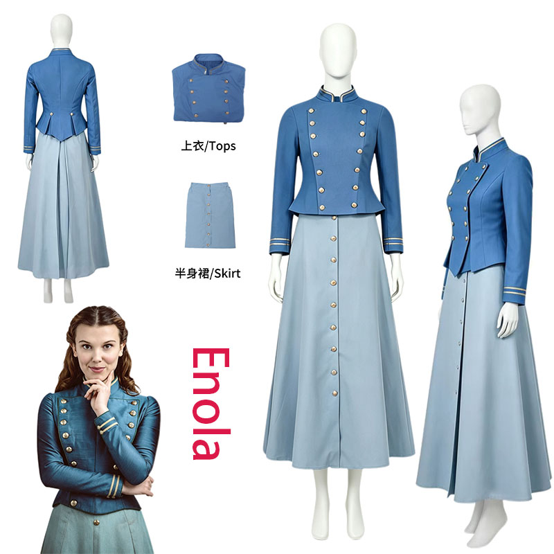 Prop De Cosplay - Kostium cosplay Enola z filmu WHH,