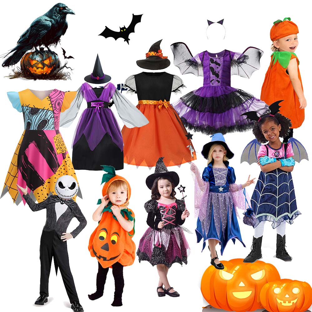 Cosplay Bat Prop - Dziecięcy strój na Halloween: czarownica, dynia,