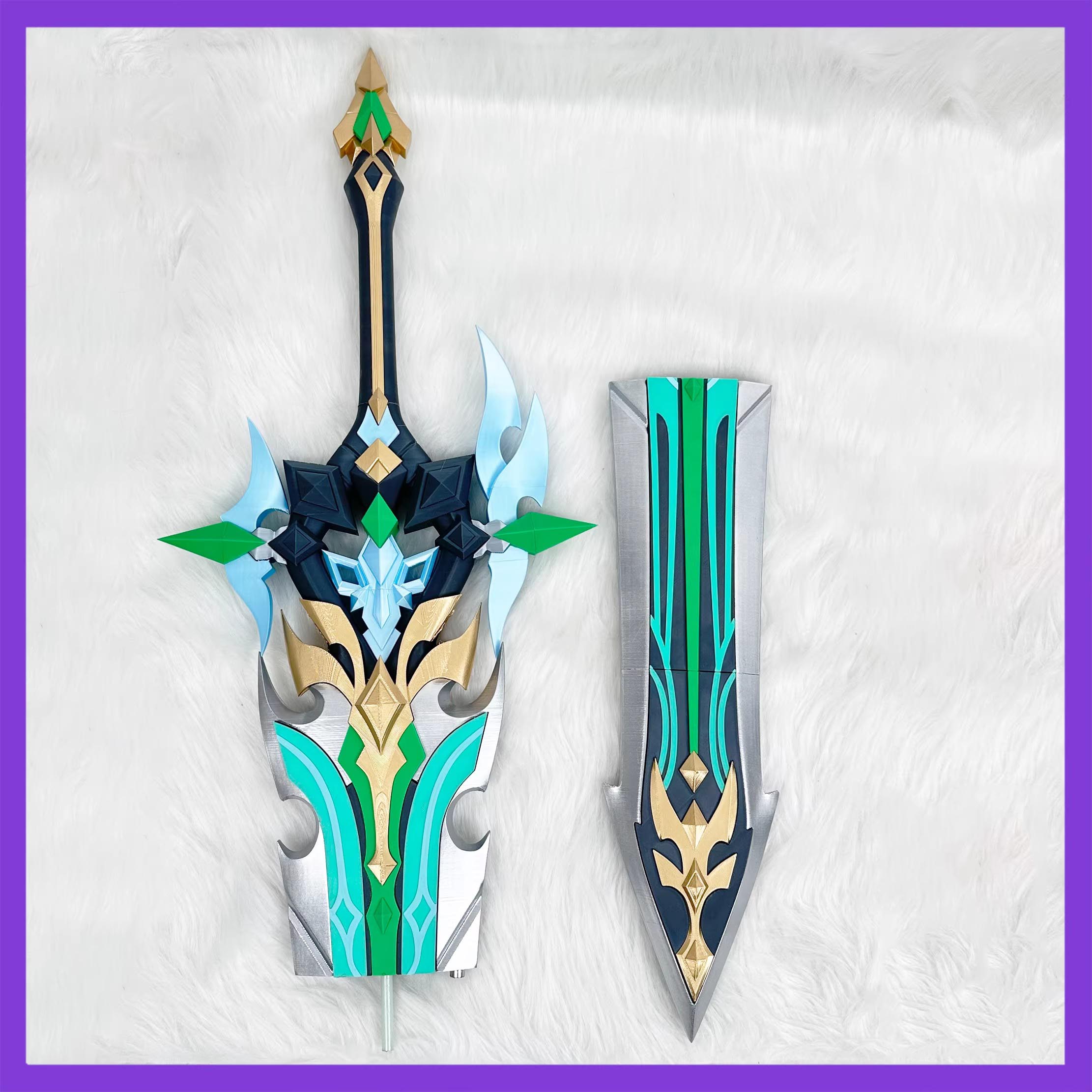Detachable Cosplay Prop - Rekwizyty do cosplayu Falco z Genshin