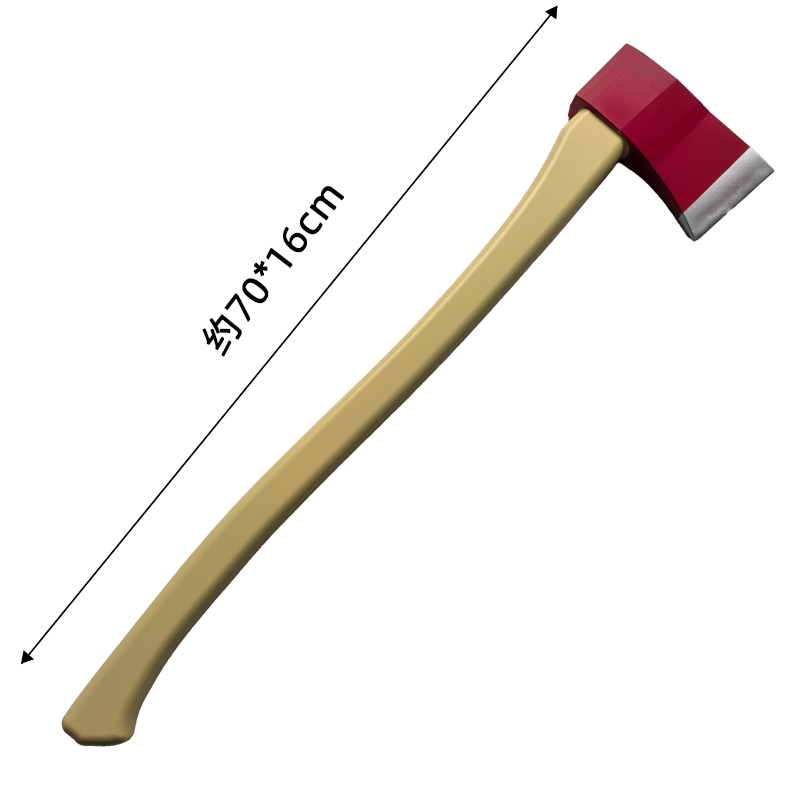 Cosplay Prop Axe - Narzędzie do cosplayu 1:1 Siekiera strażacka