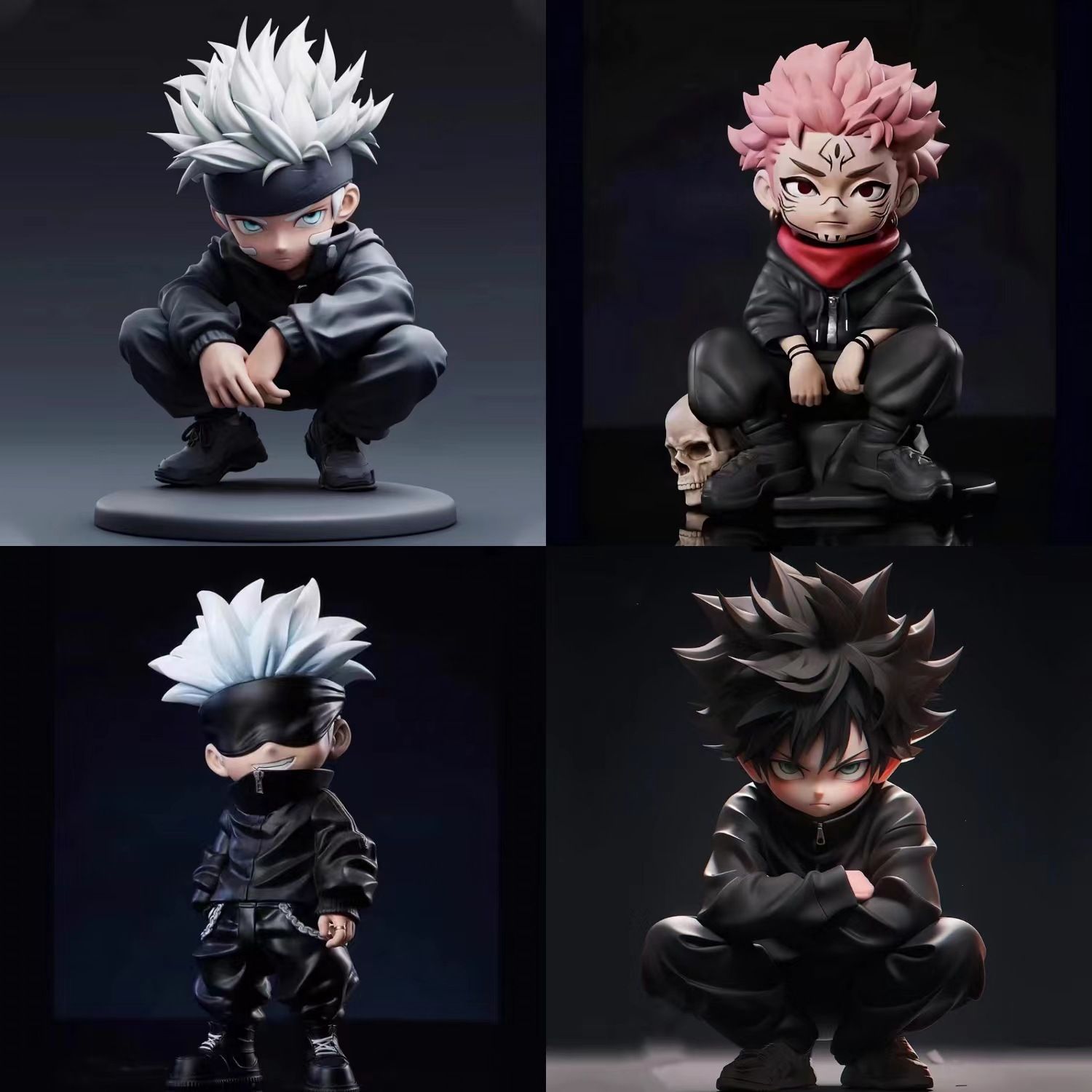 Cosplay Prop Display - Figurka Jujutsu Kaisen - szelepanie się
