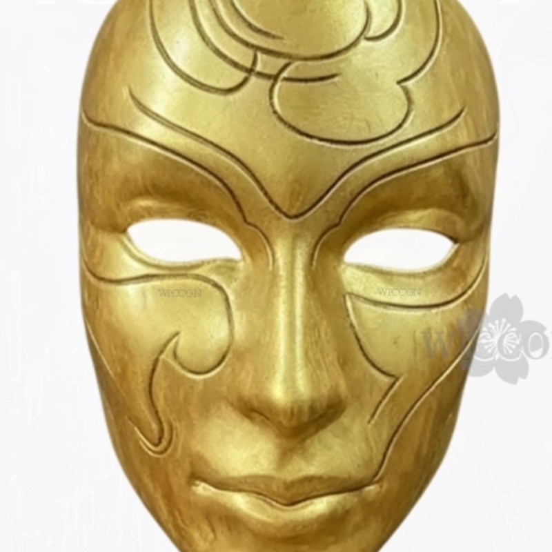 Cosplay Prop Pattern - Fantazje Katarina Retro Ciemne Złoto Klasyczny