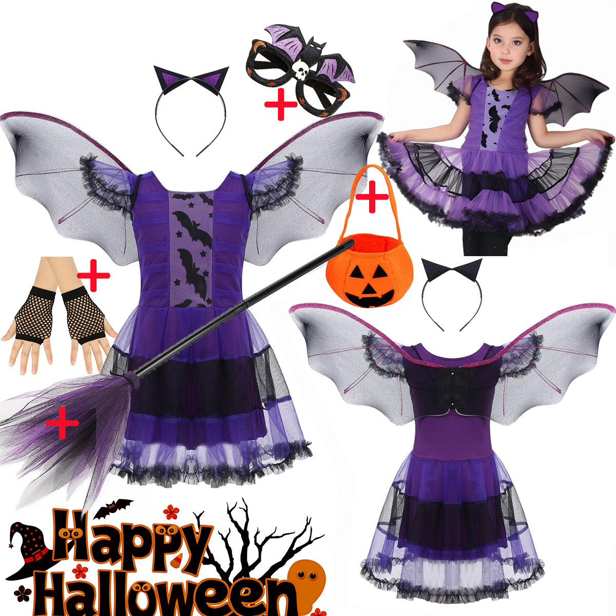 Kostium Cosplay Dziewczyna Lat – Cosplay Bat Prop recenzja i cena