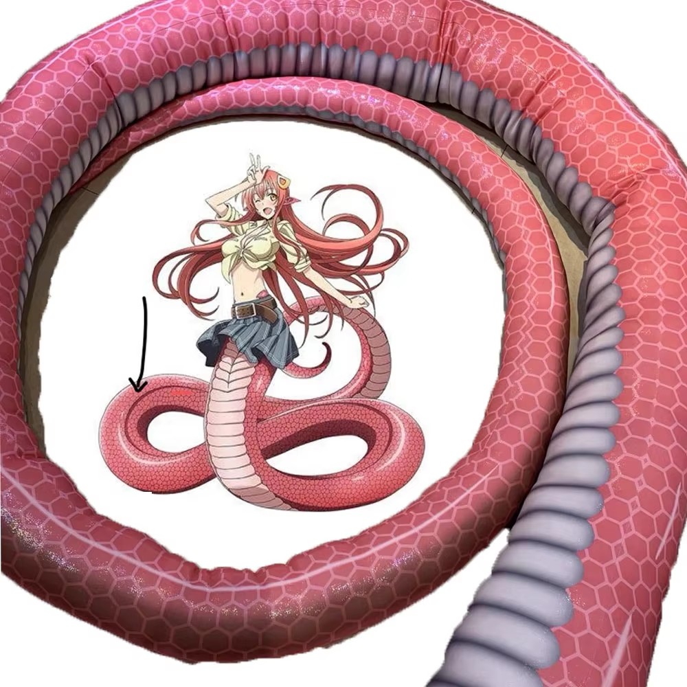 Super długi ogon węża Mia Snak – Cosplay Prop Pattern recenzja i cena