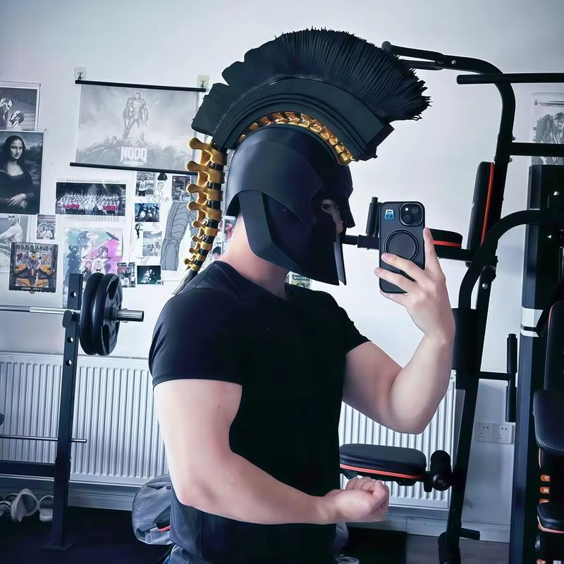 Hełm Agamemnona z „Odysei” – s – Cosplay Prop Display recenzja i cena