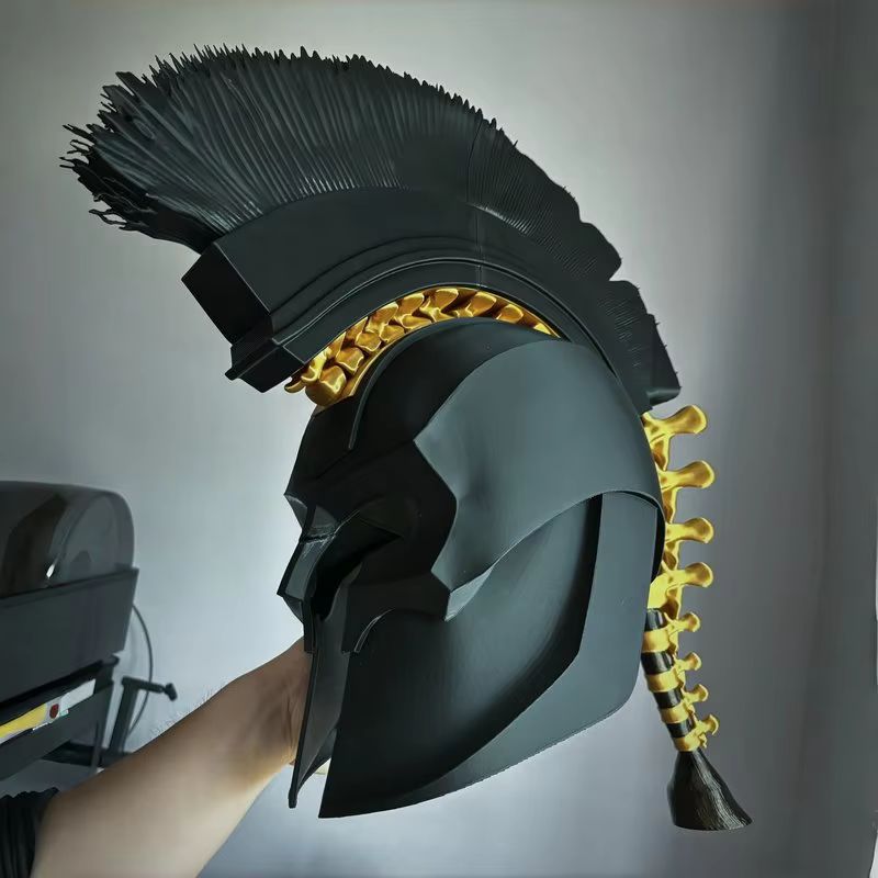 Hełm Agamemnona z „Odysei” – s – Cosplay Prop Display recenzja i cena