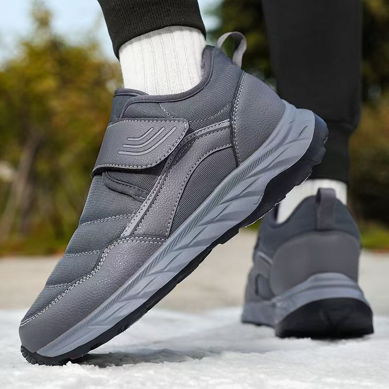 Męskie zimowe buty śniegowce n – Velcro Hook Loop recenzja i cena